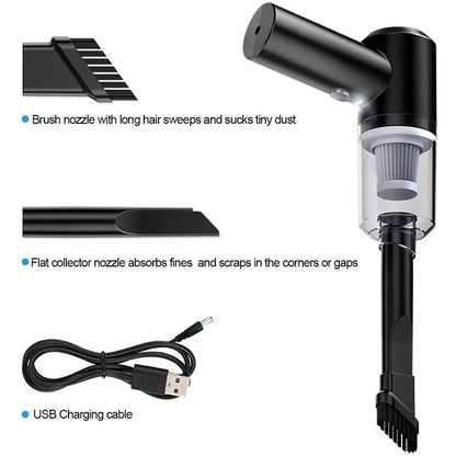 SwiftClean™ Vacuum Cleaner - Portable & Wireless